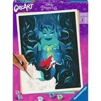 Abbildung von CreArt Disney Arielle und Ursula, Malen