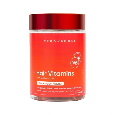 Abbildung von Veganboost Haarvitamine Watermeloen 60pcs
