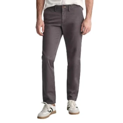 Abbildung von GANT Herren Slim Twill Chinos Hose, Antracite, 42W x 30L
