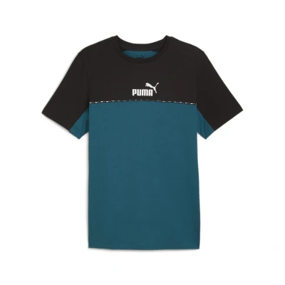 Abbildung von Puma LOGO TEE Tshirt print, Herren, Größe: Small, Cold green