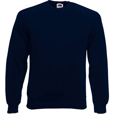 Abbildung von Fruit of the Loom Herren Sweatshirt Ss108m, Blau (Deep Navy), M