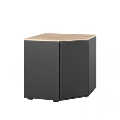 Abbildung von Vicco Highboard Betti, Anthrazit/Sonoma, 78 x cm mit 1 Türen