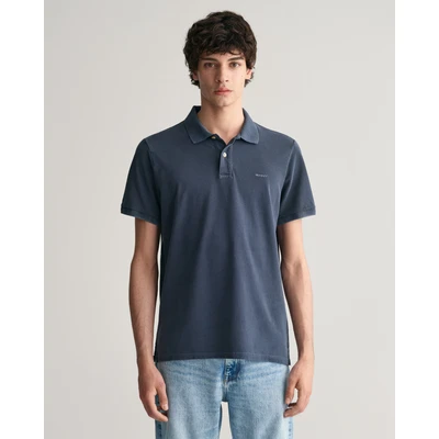 Abbildung von GANT Sunfaded Poloshirt, Herren, Größe: 4XL, Evening blue