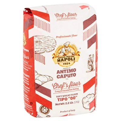 Abbildung von Antimo Caputo Mehl von &quot;00&quot; des Chefs 1 Kilo 2 Pakete