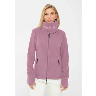 Abbildung von Bench. Fleecejacke &quot;FUNNEL&quot;, (1 St.), ohne Kapuze, mit Glitzerstickerei