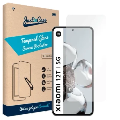 Abbildung von Just in Case Gehärtetes Glas Clear Displayschutzfolie Xiaomi 12T/12T Pro