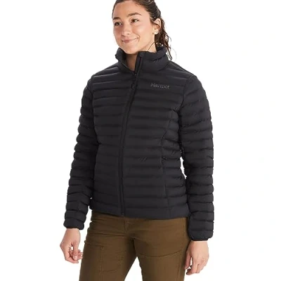 Abbildung von Marmot Damen Wm&#039;s Echo Featherless Jacket, Ultra leichte isolierte Winterjacke, warme Outdoorjacke, wasserabweisende Steppjacke, winddichte Funktionsjacke, klein packbar
