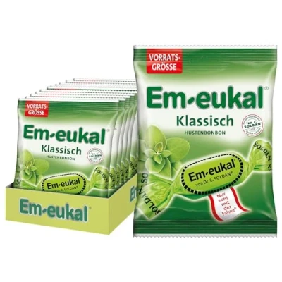 Abbildung von Em Eukal Klassisch Hustenbonbons mit Zucker, 150g (12er pack)