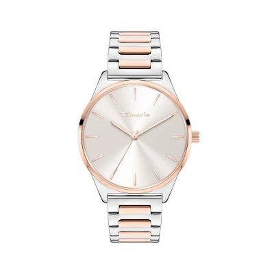 Abbildung von Tamaris Uhr, Damen, Größe: One Size, Bicolor silber roségold