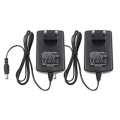 Abbildung von Security 01 2er Pack AC zu DC 12V 3A Netzteil Adapter, Stecker 5,5mm x 2,1mm