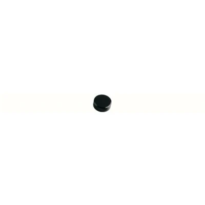 Abbildung von MAUL Facetterand Magnete (20 Stück) MAULpro Ø 33mm Mini aus Kunststoff Starke für Whiteboard und Magnettafel ideal Büro, Homeoffice Werkstatt Schwarz