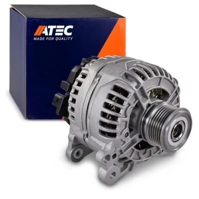 Abbildung von ATEC GERMANY 1x Lichtmaschine 14V 140A Kompatibel mit A udi A1, A3, A4 B6, B7, SEAT ALHAMBRA, ALTEA, IBIZA, LEON, TOLEDO, SKODA FABIA 2, OCTAVIA RAPID, ROOMSTER, SUPERB YETI (5L)