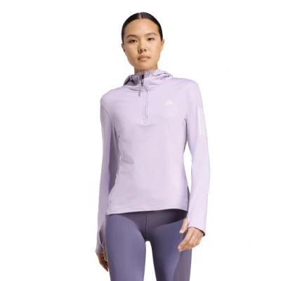Abbildung von adidas Own The Run Winter Half Zip Shirt Gr. L 000299258