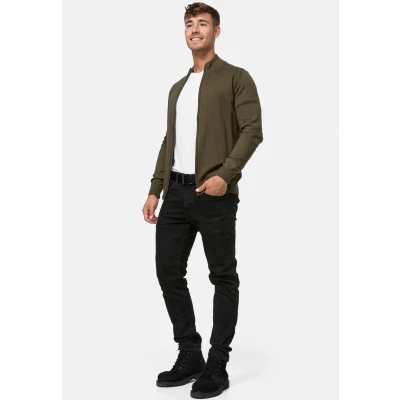 Abbildung von Indicode Jeans LAU Sweatjacke, Herren, Größe: Small, Army