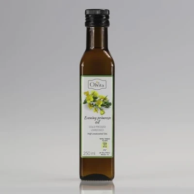Abbildung von Nachtkerzenöl kaltgepresst roh 250ml OLVITA