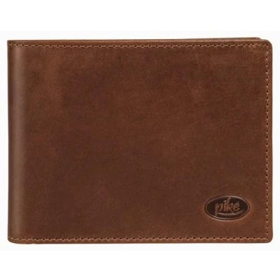 Abbildung von piké kleine Geldbörse im Querformat Echt Leder Herren Slim Fold Vintage Portemonnaie mit RFID Schutz 022088