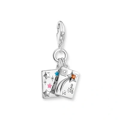 Abbildung von Thomas Sabo Charm Anhänger Brief recycletes 925 Sterlingsilber 2061 691 7