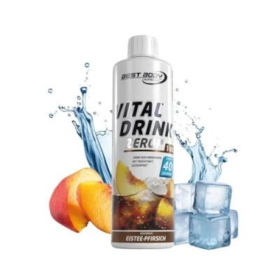 Abbildung von Vital Drink Zerop Eistee Pfirsich 500 ml Flasche