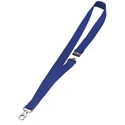 Abbildung von Durable Textilband mit Sicherheitsverschluss, 1 Stück, blau, 868207