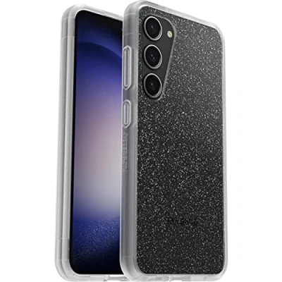 Abbildung von OtterBox Sleek Hülle für Samsung Galaxy S23, stoßfest, sturzsicher, ultraschlank, schützende Hülle, Getestet nach Militärstandard, Antimikrobieller Schutz, Stardust, Keine Einzelhandelsverpackung