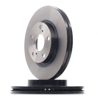 Abbildung von TRW DF6679 Bremsscheibe 277 26 5 114,3 Belüftet lackiert TOYOTA: Corolla XI Limousine, Auris Schrägheck, Kombi