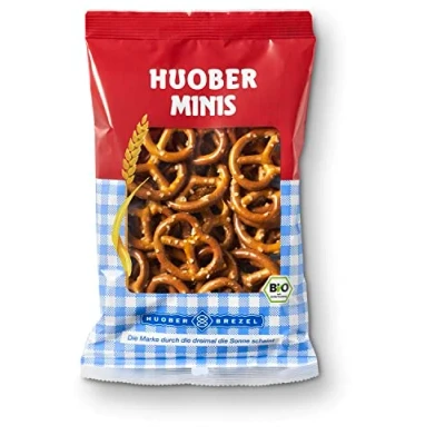 Abbildung von HUOBER bio Mini Brezel, Thekendisplay mit 20 Packungen x 40g
