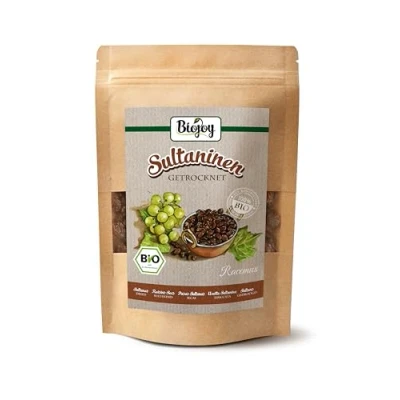 Abbildung von Biojoy BIO Sultaninen (250 g), getrocknet und ungeschwefelt