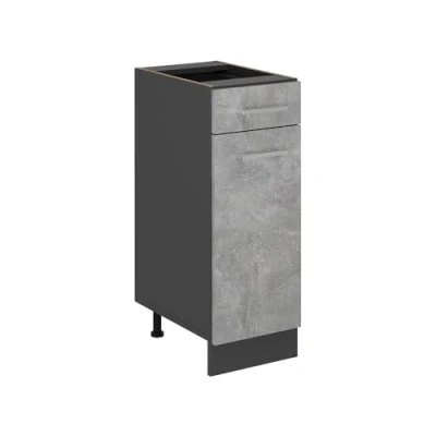 Abbildung von Vicco Küchenunterschrank R Line, Beton, 30 cm ohne Arbeitsplatte