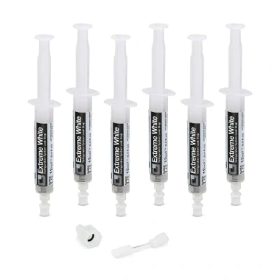 Abbildung von ERRECOM EXTREME WHITE 6 x 12ml Kältemittelleckstopp für Kühlschränke mit luftdichtem Kompressor und R600 R290 R134a inklusive SAE 1/4 Adapter