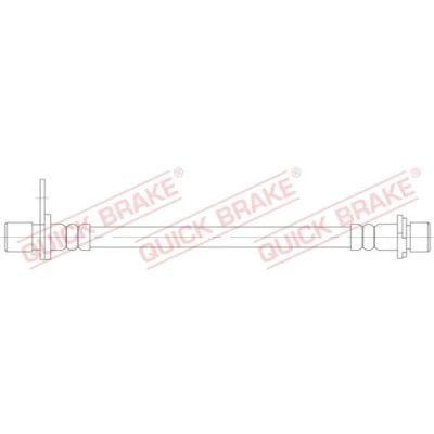 Abbildung von QUICK BRAKE 25.071 Bremsschläuche 162 M10x1 TOYOTA: Auris Schrägheck, Prius III Kombi