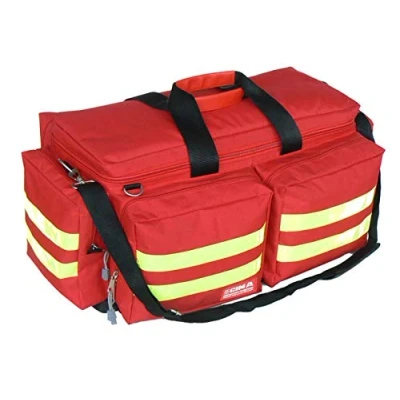 Abbildung von GIMA Emergency Smart Bag, Blau Farbe, Polyester, leere, Trauma, Rettungsdienst, ärztliche, Erste Hilfe, Krankenpfleger, Mehrtaschenbeutel für Sanitäter, 55x35x32 cm