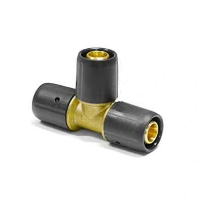 Abbildung von Pipetec Deutschland Steckfitting, Steckfitting T Stück für Aluverbundrohr