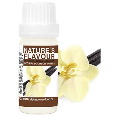 Abbildung von Flavour Drops Zuckerfrei VANILLE Extrakt aus Madagaskar, 100% natürliches liquid Lebensmittel Aroma I Backaroma, Quark und Shake Geschmack zum Tropfen, füssig Flavdrops