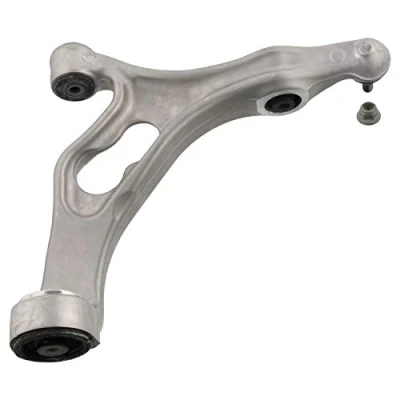 Abbildung von FEBI BILSTEIN 45528 Querlenker mit Sicherungsmutter Trag /Führungsgelenk, Lager Vorderachse rechts, unten Aluminium 20,7 AUDI: Q7
