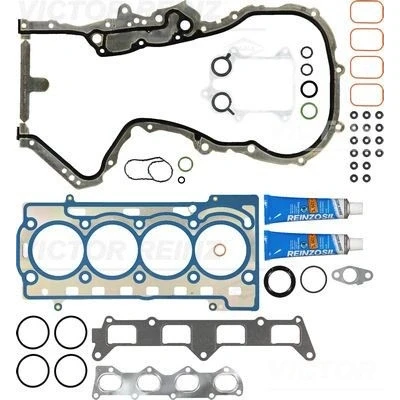 Abbildung von REINZ 01 34280 Dichtungsvollsatz, Motor mit Ventilschaftabdichtung, Wellendichtring Kurbelwelle, ohne integrierten