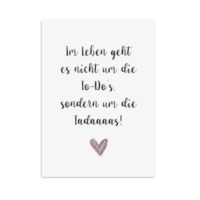 Abbildung von Nastami Postkarte Geschenk Freundin Du bist toll (TADAAAAS)