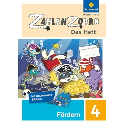 Abbildung von Zahlenzorro Das Heft: Forderheft 4