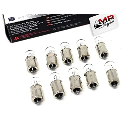 Abbildung von Phil Trade 10 x BA9S/T4W Lima 4 Watt Standlicht Glühbirne, Packung mit Ob