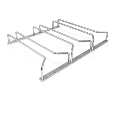 Abbildung von Vin Bouquet FIA 058 Glashalter, Edelstahl, Silber, 33.8 x 26.3 5 cm