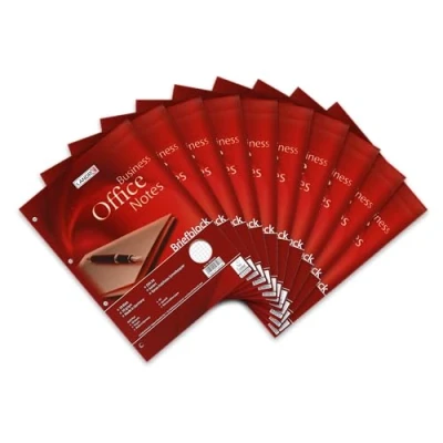 Abbildung von Landré Briefblock A4 kariert, 50 Blatt, 70 g/m² Papier, gelocht, 10 Stück