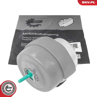 Abbildung von ESEN SKV 75SKV044 Motorlager links Hydrolager Aluminium, Gummi 265mm 165mm AUDI: A4 B7 Avant, B6 Limousine, Limousine