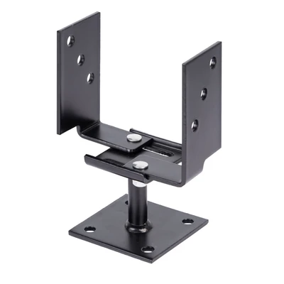 Abbildung von Alberts U Pfostenträger, breitenverstellbar, Breite 71 131 mm