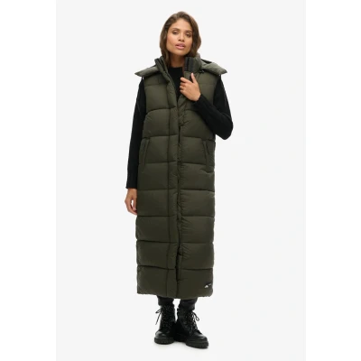 Abbildung von Superdry Weste, Damen, Größe: 36, Khaki grid