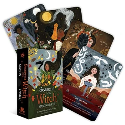 Abbildung von Seasons of the Witch: Mabon: 44 Gilded Cards and 144 page Full color Guidebook