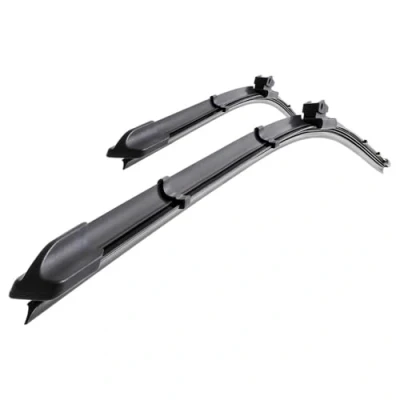 Abbildung von Mossa Vordere Scheibenwischer kompatibel mit Ford Focus II (07.2004 12.2011) flache Wischerblätter. Wischerblätter Set für Frontscheibe (Fahrer + Beifahrerseite) (650 mm / 430 mm)