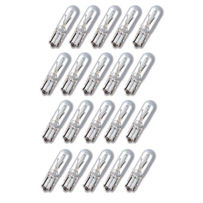 Abbildung von Kummert Business Glühlampe Tacholampe Glassockellampe Signallampe T5 12V 1,2W W2x4.6D 1,2 Watt (20)