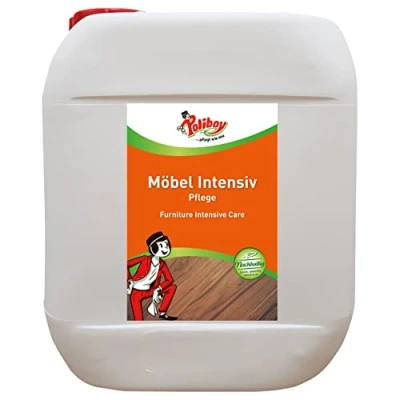 Abbildung von poliboy Möbel Intensiv Pflege 5 Liter Möbelreiniger (zur Reinigung, und Schutz von Möbeln Made in Germany)