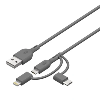 Abbildung von GP Kabel USB A/3 in 1 160GPCY1N C1 m