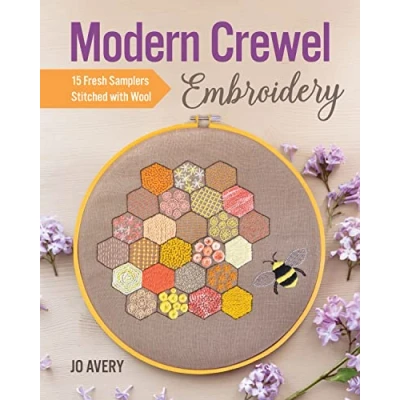 Abbildung von Modern Crewel Embroidery: 15 Fresh Samplers Stitched With Wool