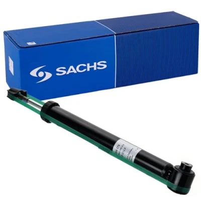 Abbildung von SACHS 556 279 Stoßdämpfer Gasdruck Zweirohr Teleskop oben Stift, unten Auge AUDI: A6 C5 Avant, Limousine